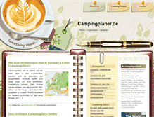 Tablet Screenshot of campingplaner.de